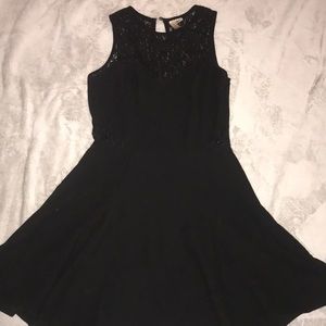 Black lace dress